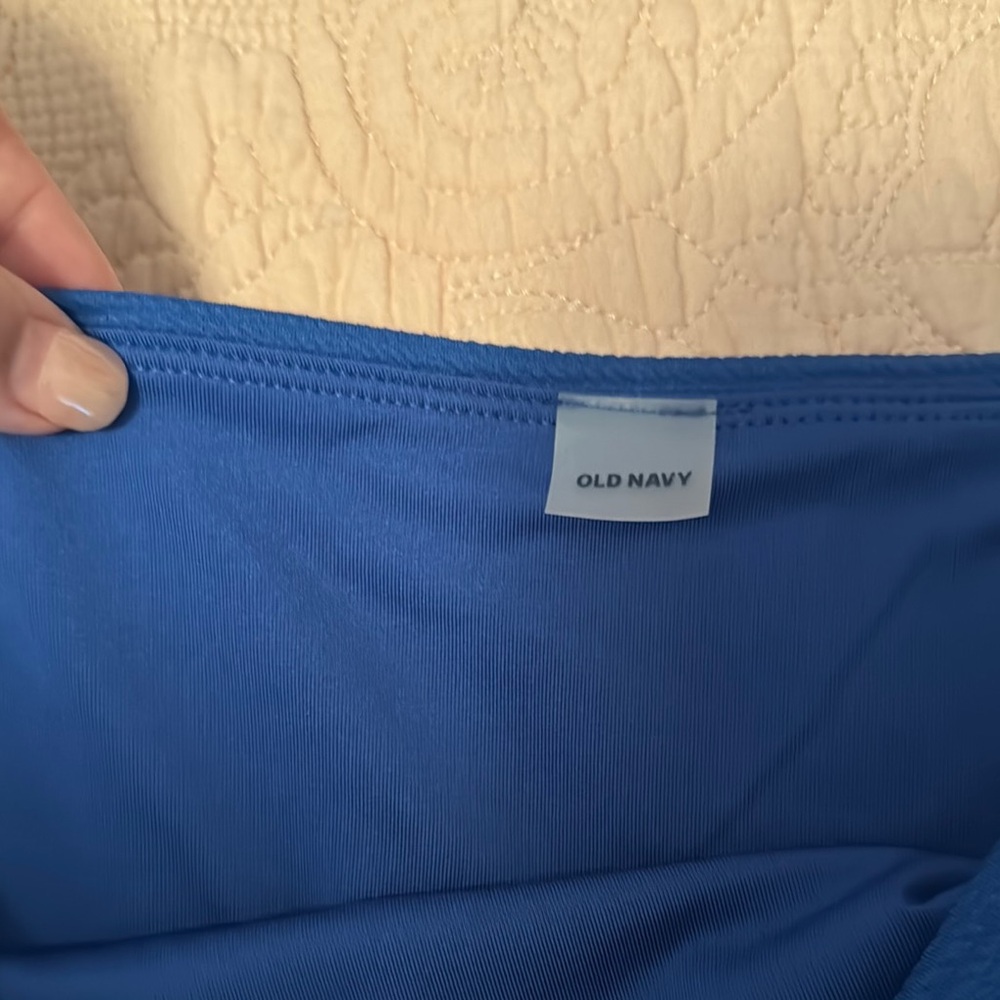 Blue Textured Bikini Set - Picture 4 of 10
